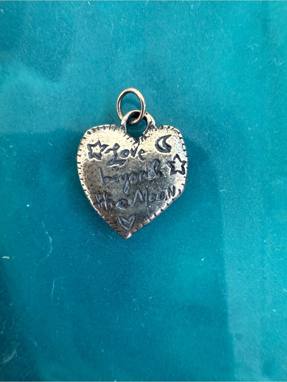 Jes Maharry Sunburst Heart Pendant Charm Sterling silver - Picture 5 of 8